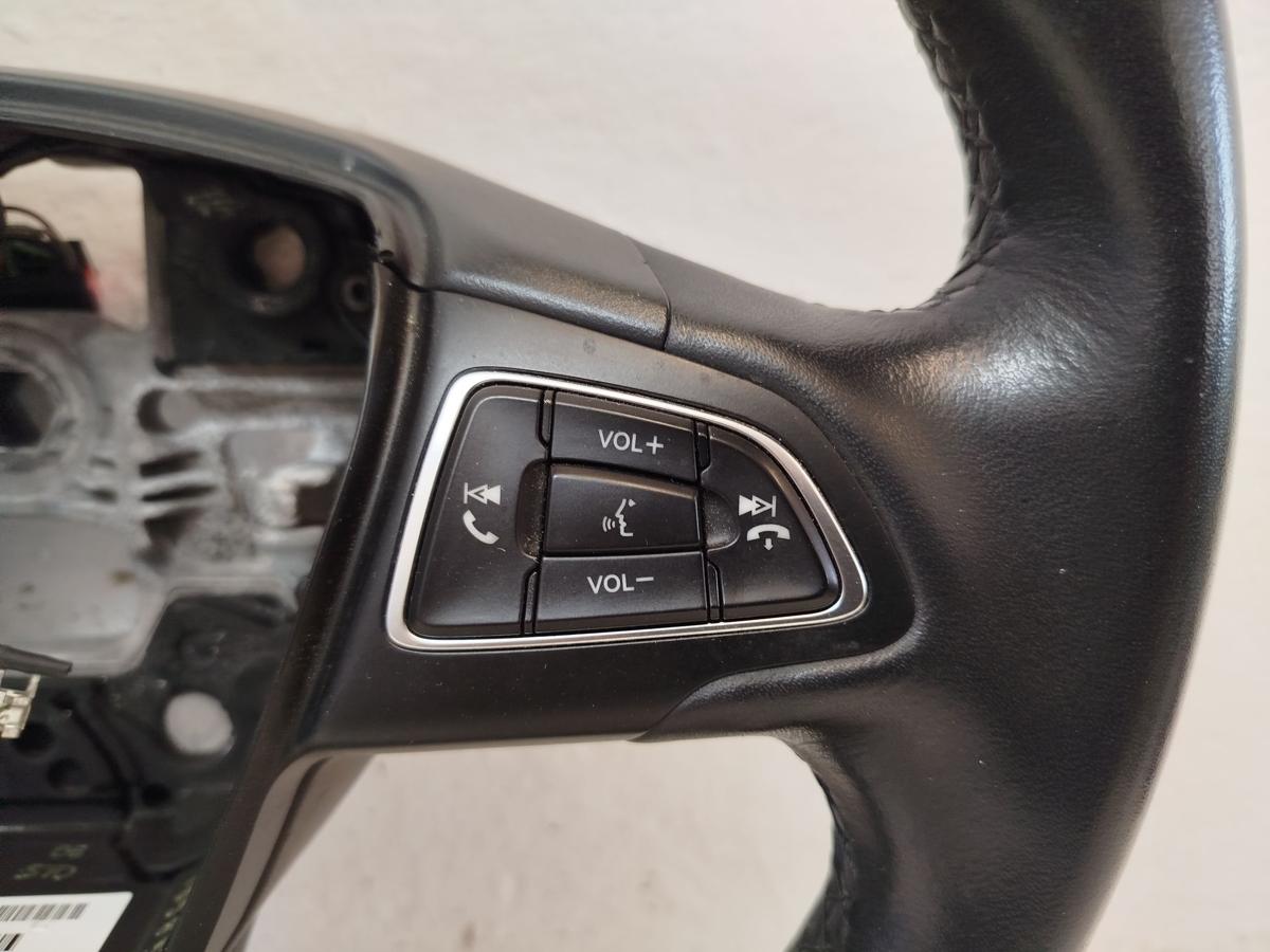 Ford Focus DYB CEW Turnier Lederlenkrad Lenkrad Leder 3 Speichen Mufu OEM