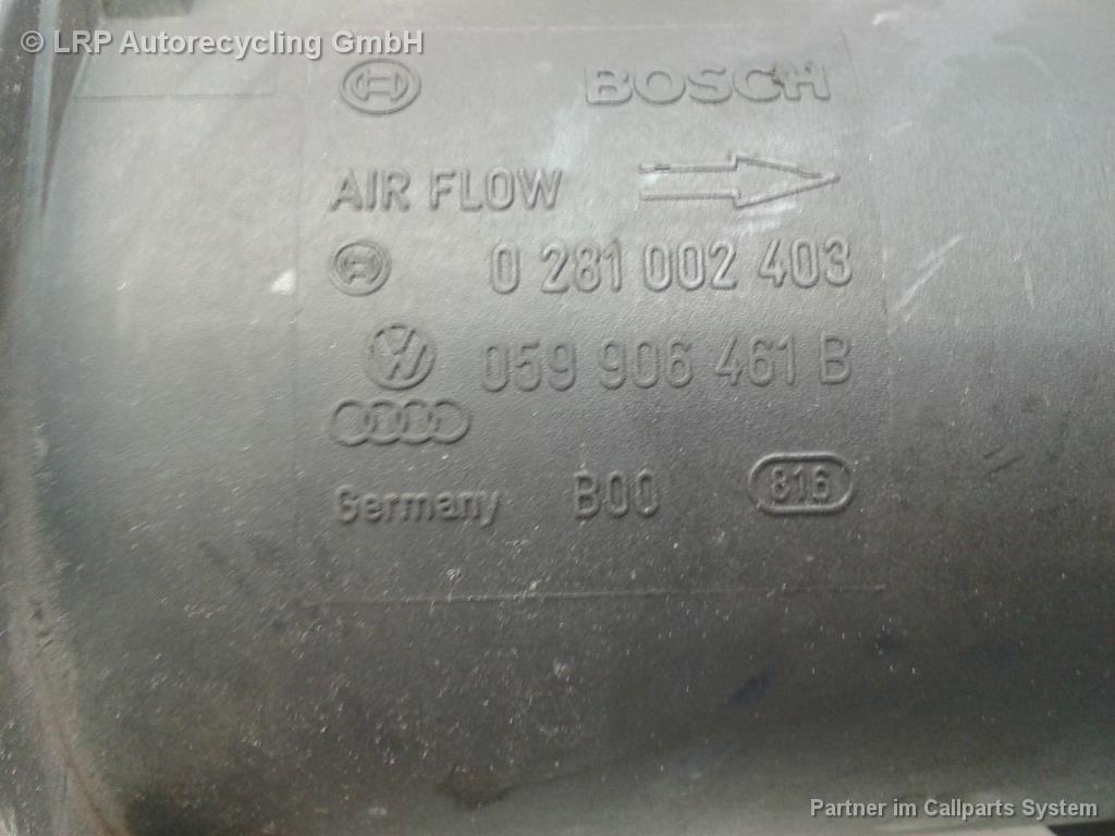 Audi A6 4B BJ2000 original Luftmengenmesser 2.5TDI 110kw AKN 059906461B