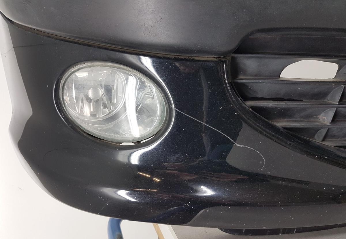 Peugeot 206 CC Stoßstange Stoßfänger vorn in schwarz obsidien Bj2004 9630684077