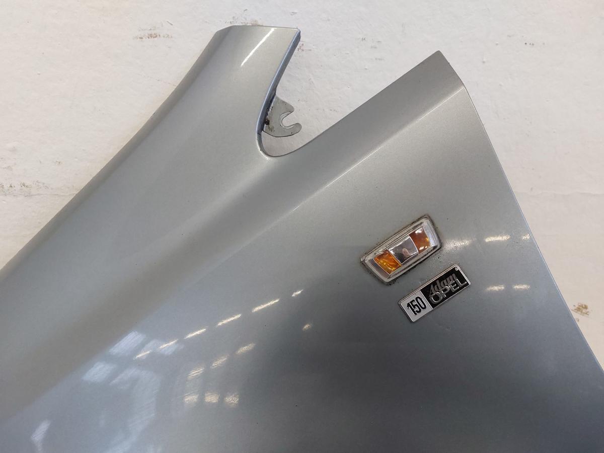 Opel Corsa D Kotfl&uuml;gel vorn links Fahrerseite GEV silberseemetallic 06-14