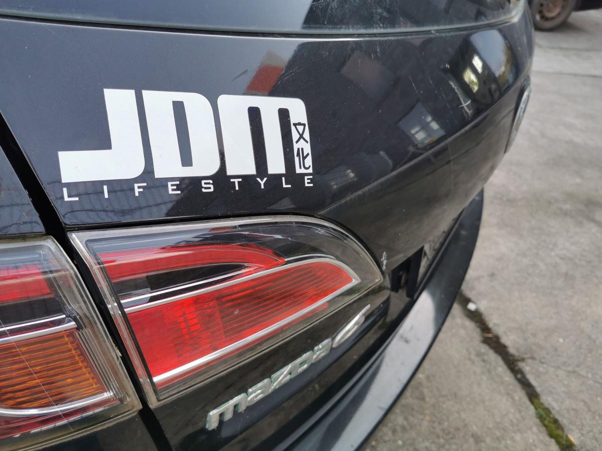 Mazda 6 GH Kombi Heckklappe Klappe hinten Kofferklappe 35N Sparkling Black Perl
