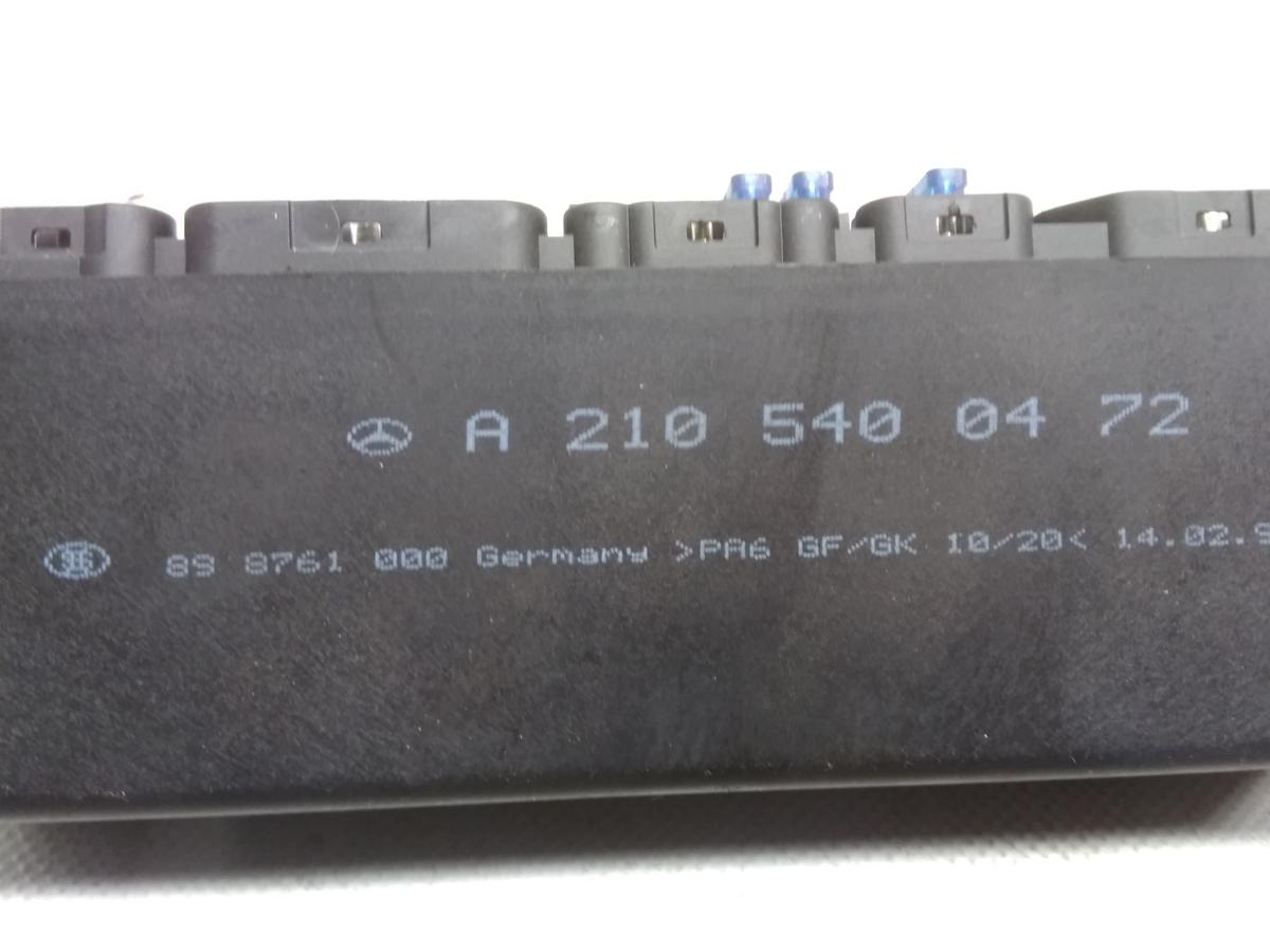 Mercedes SLK R170 original Sicherungskasten Relaiseinheit A2105400472 BJ1997