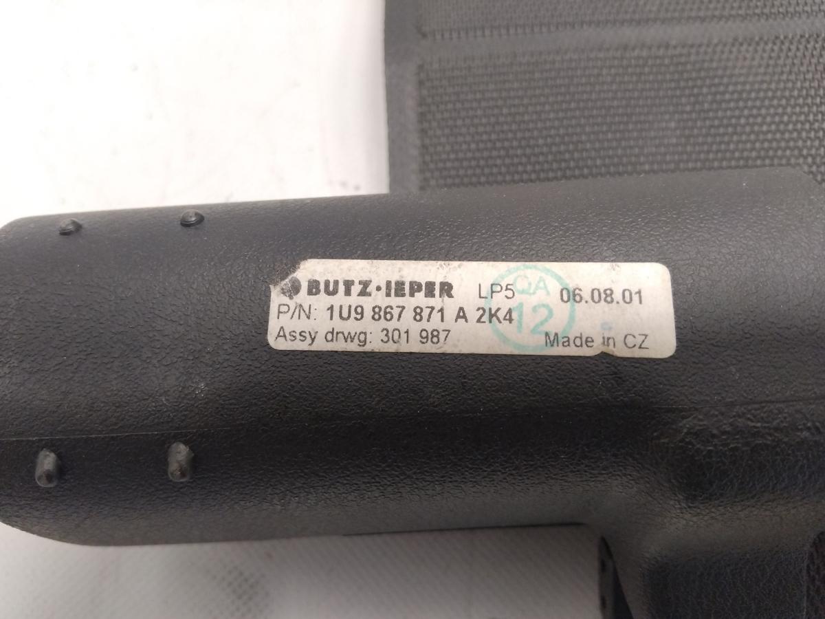Skoda Octavia 1U original Laderaumrollo Abdeckung Kofferraum 1U9867871A BJ2001