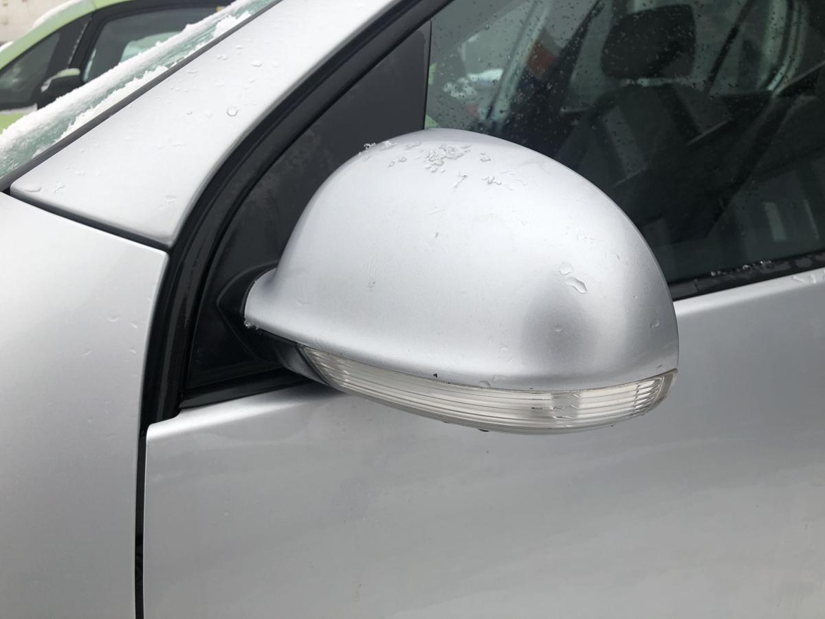 VW Golf 5 V 1K Au&szlig;enspiegel links elektrisch R&uuml;ckspiegel LA7W silber Spiegel