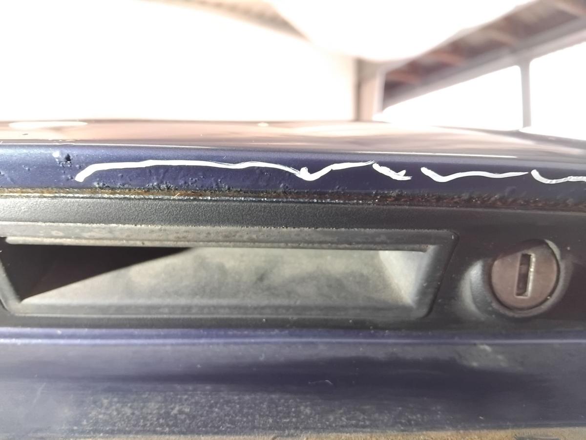 Audi A4 8E B6 Kombi Avant Heckklappe LZ5C Mauritiusblaumetallic mit Heckscheibe