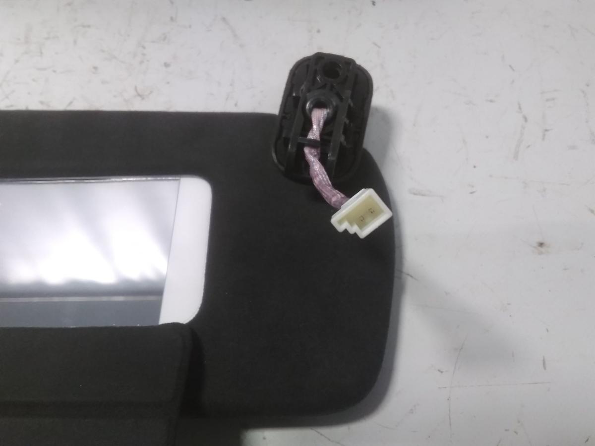 Tesla Model S 2.Facelift original Satz Sonnenblenden Alcantara schwarz Bj.2023