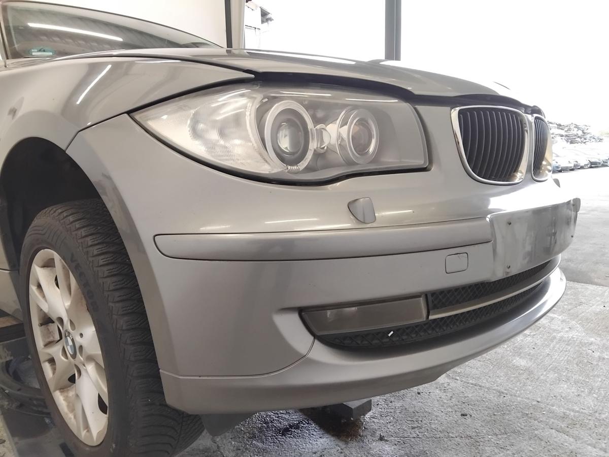 BMW 1er E81 E87 original Stoßstange Stoßfänger vorn SRA LCI BJ2009 A52 spacegraumetallic BMW 1er E81 E87 original Stoßstange Stoßfänger vorn SRA LCI BJ2009 A52 spacegraumetallic
