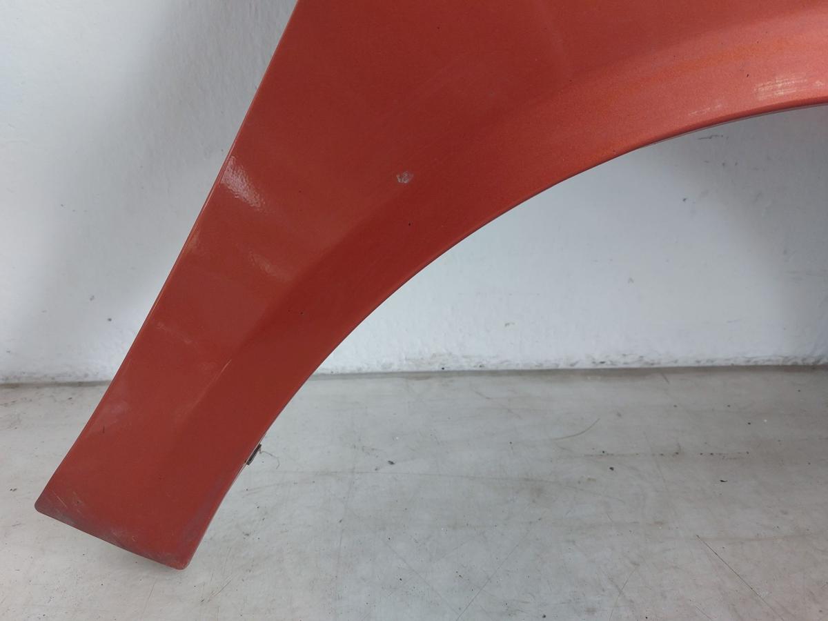 Skoda Fabia 5J Kotfl&uuml;gel rechts Beifahrerseite Seitenwand LF3H orange 06-14