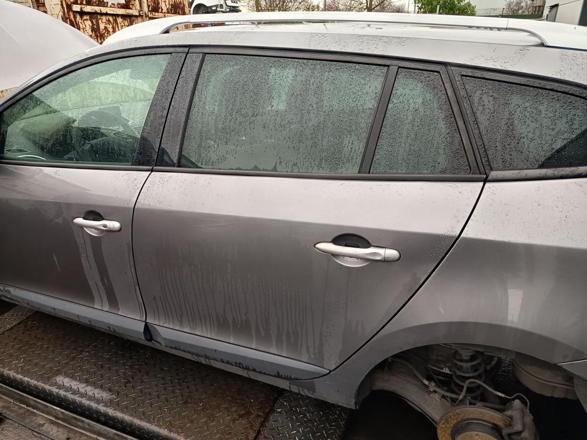 Renault Megane III Kombi orig T&uuml;r Roht&uuml;r hinten links TEKNG grau Bj 2010