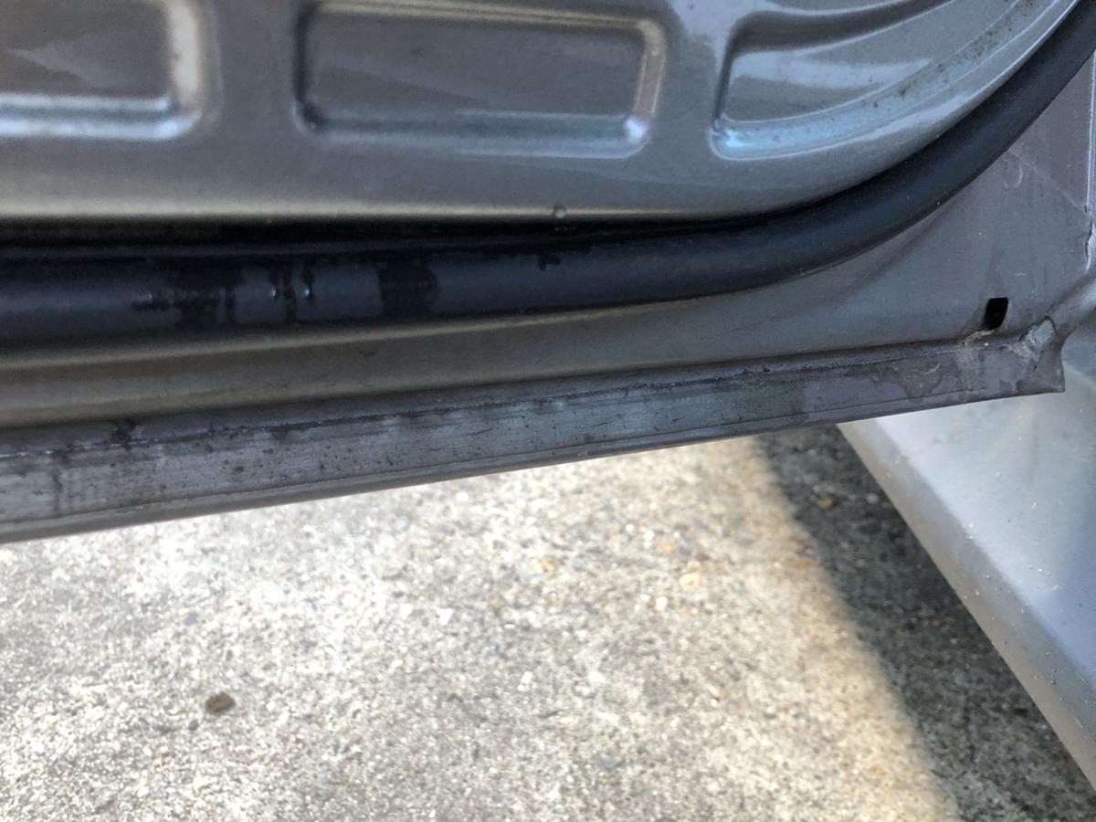 Mercedes B Klasse W245 Tür hinten links Fondtür im Rohbau 748 Kometgrau met