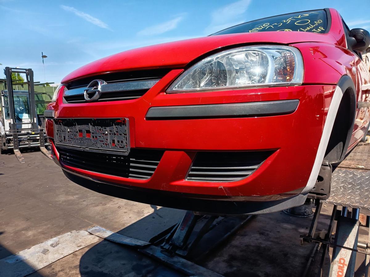 Opel Corsa C orig Stoßfänger Stoßstange vorn Z573 Tizianrot Bj 2004