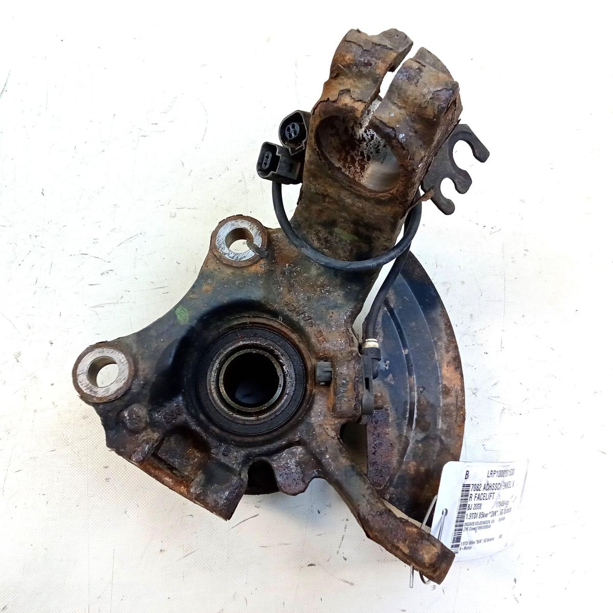 VW Sharan 7M orig Achsschenkel Radlagergeh&auml;use vorn links 1.9TDI 85kw BVK BJ2008