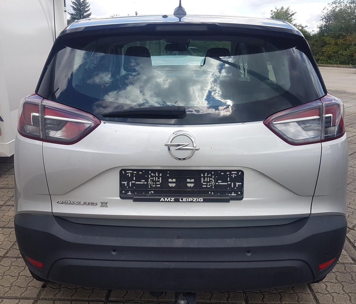 Opel Crossland X Heckklappe Heckdeckel in Z176 Argonsilber Metallic Bj2018