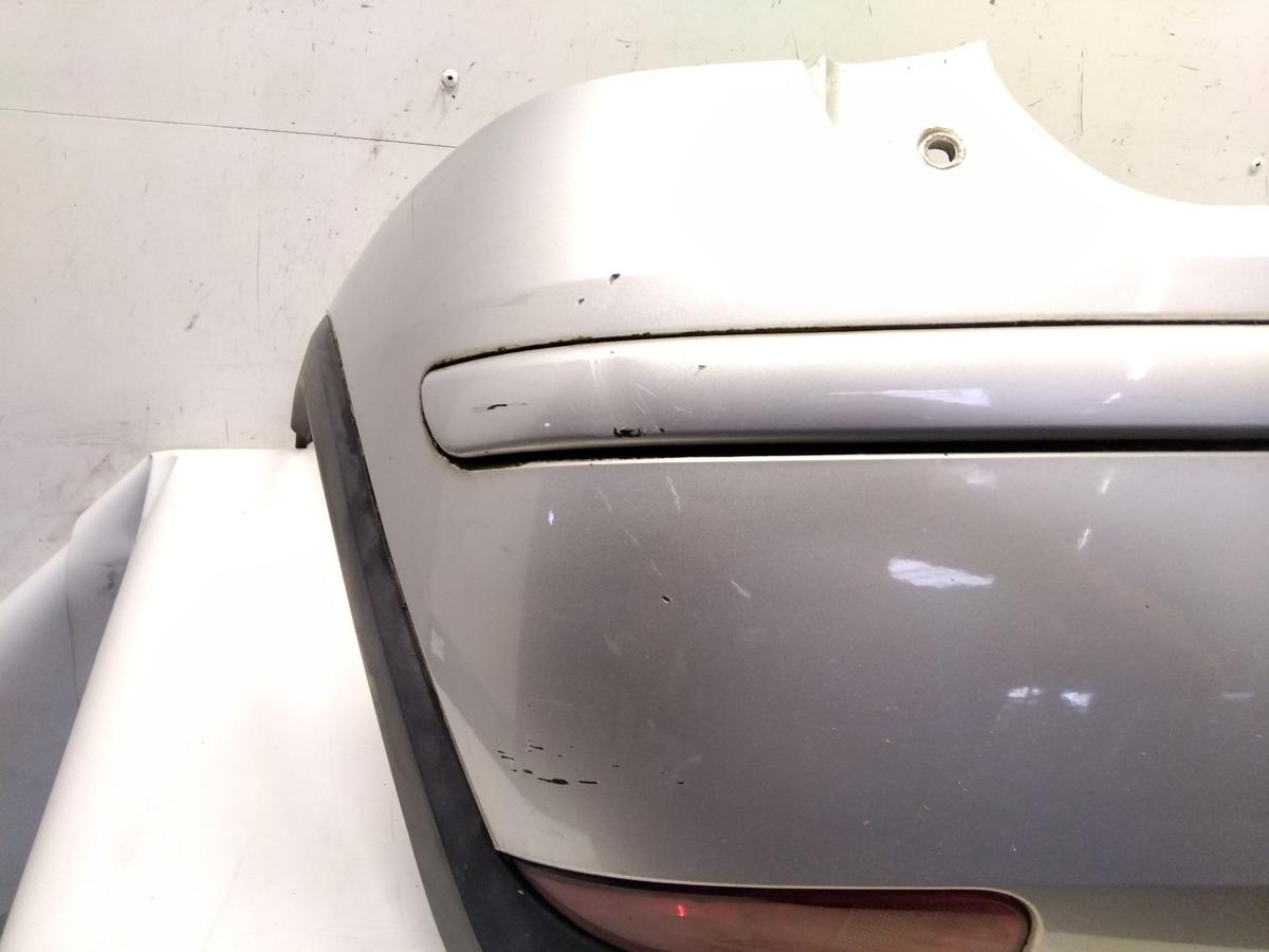Opel Corsa C Facelift original Sto&szlig;stange Sto&szlig;f&auml;nger hinten starsilber Bj.2005
