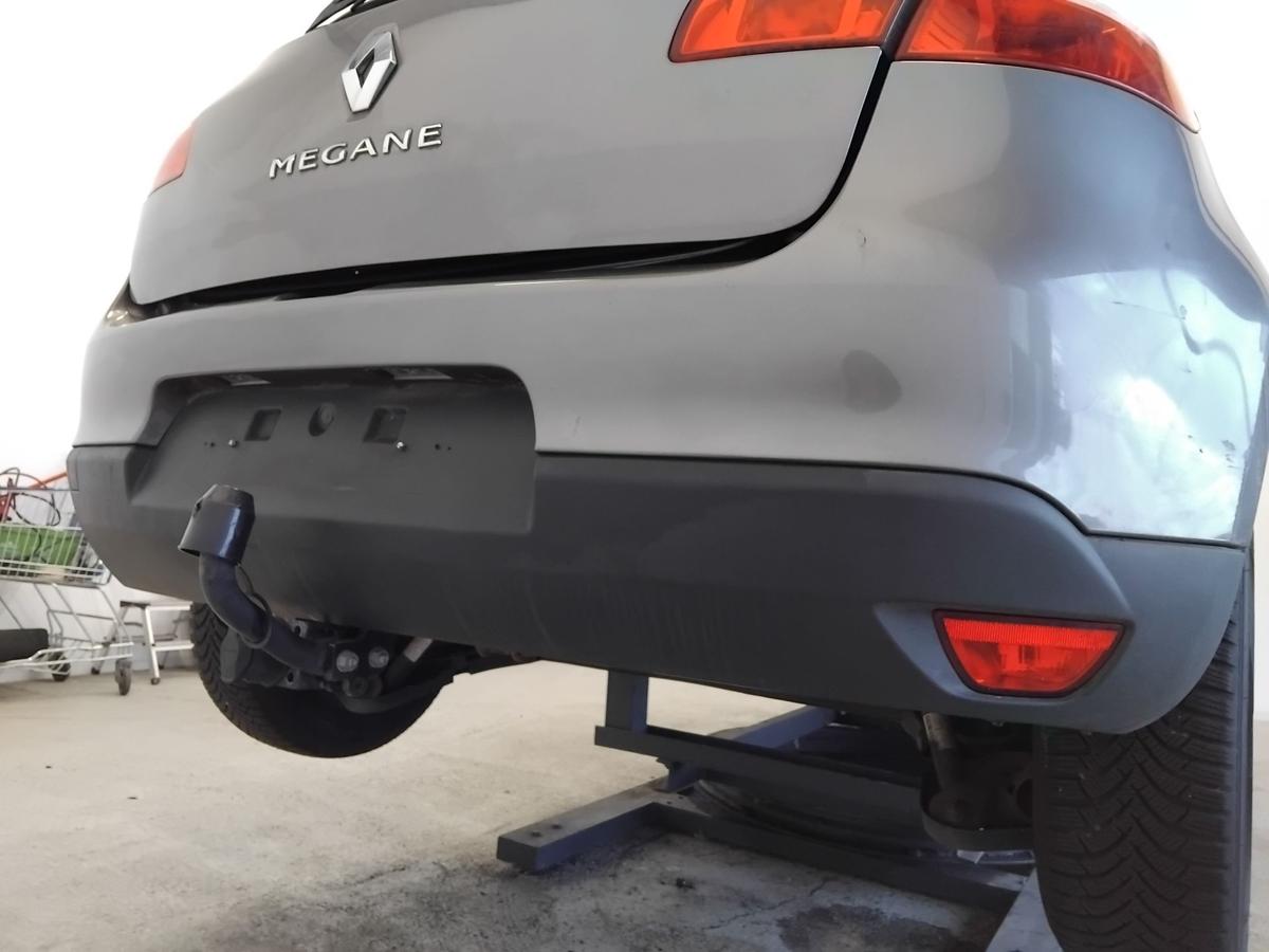 Renault Megane 3 original Sto&szlig;stange Stossf&auml;nger hinten 5-t&uuml;rig Flie&szlig;heck BJ2011 TEKNG Gris Cassiop&eacute;e