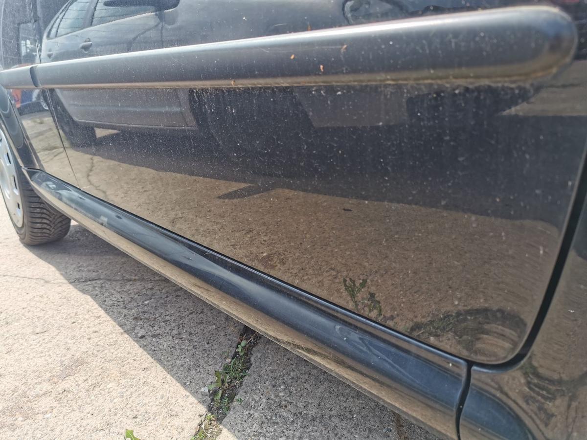 Citroen C1 P Beifahrertür Tür Autotür Rohbautür vorn rechts EXZ Schwarz met 5trg