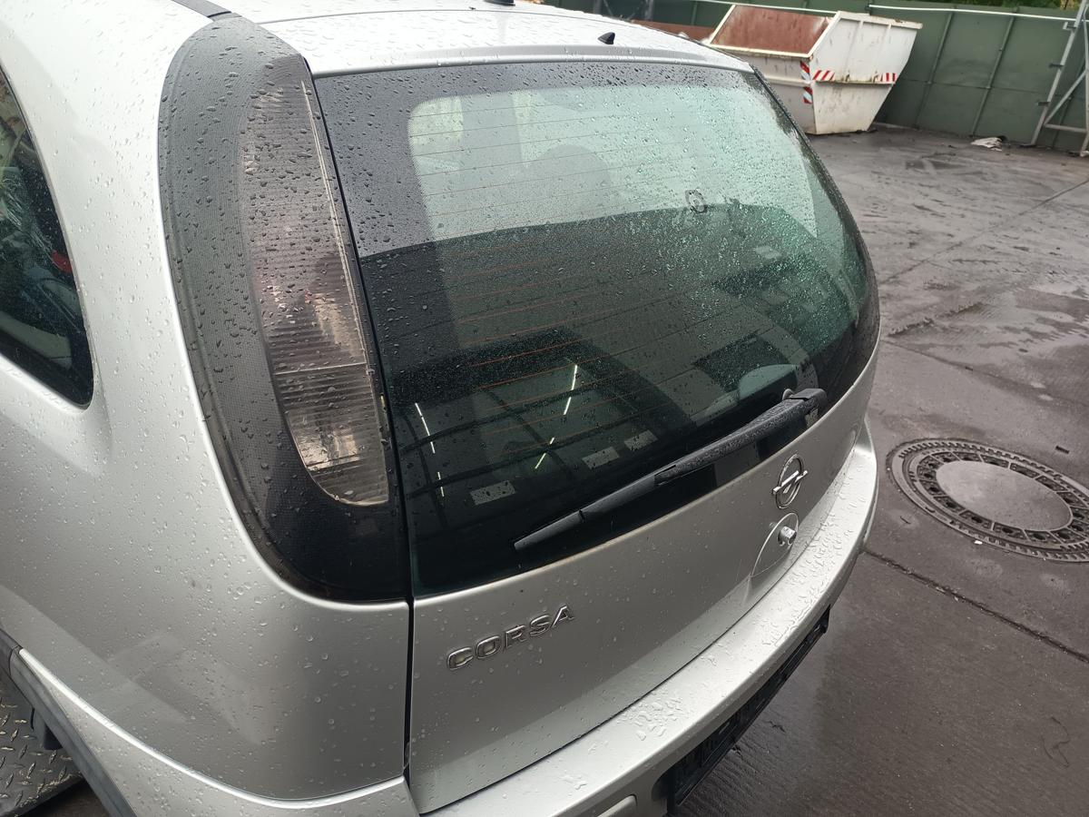 Opel Corsa C Bj 2005 original Heckklappe Deckel hinten Z157 Starsilber Facelift