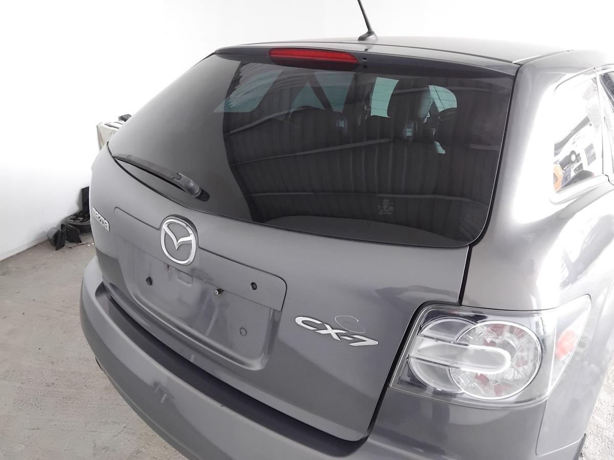 Mazda CX-7 ER Heckklappe graumetallic mit Heckscheibe abgedunkelt BJ2008