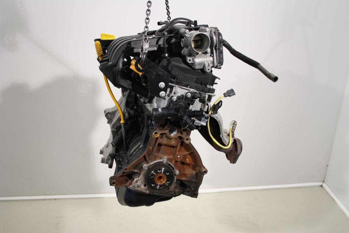 Renault Clio III 3 geprüfter Motor D4F764 Benzin 1,2l 16V 95Tkm Bj 2010