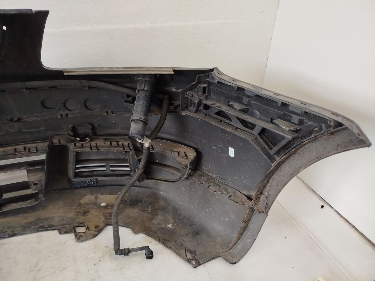 VW Touran 1T Stoßfänger vorn Frontschürze mit SRA LD7X Platinum Grey Metallic