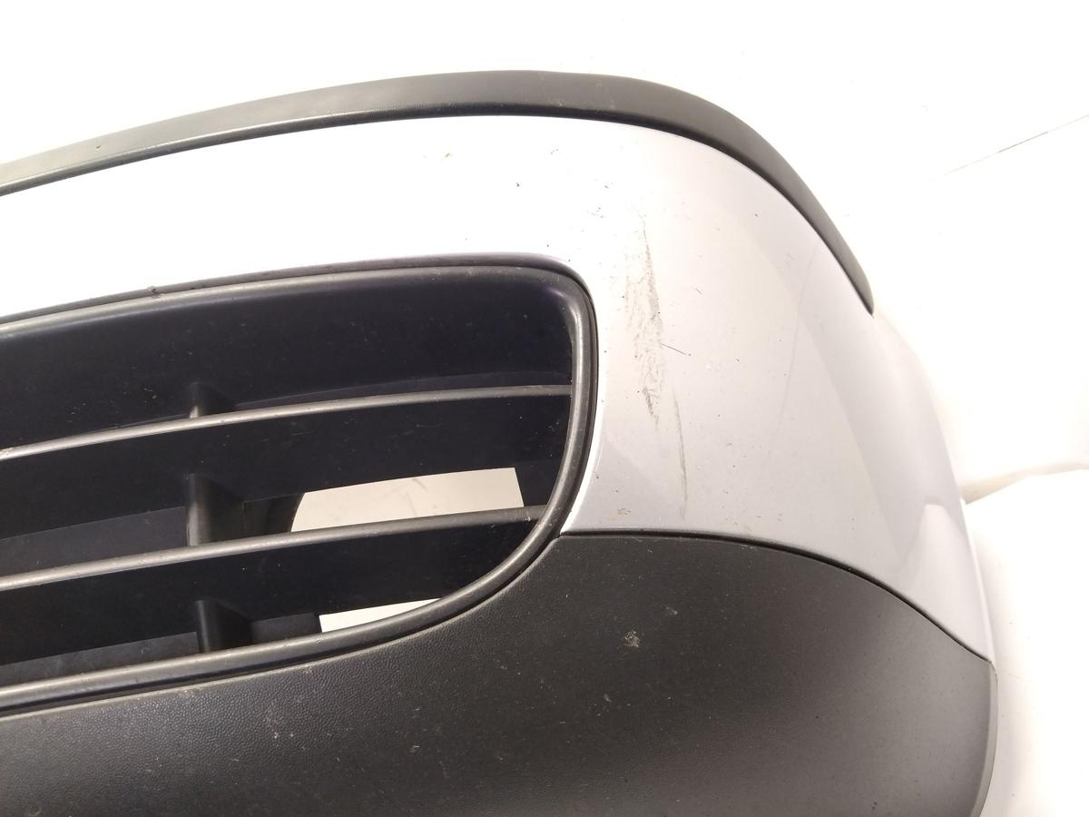 VW Polo 9N1 orig Sto&szlig;stange Sto&szlig;f&auml;nger vorn LA7W reflexsilbermetallic BJ2004