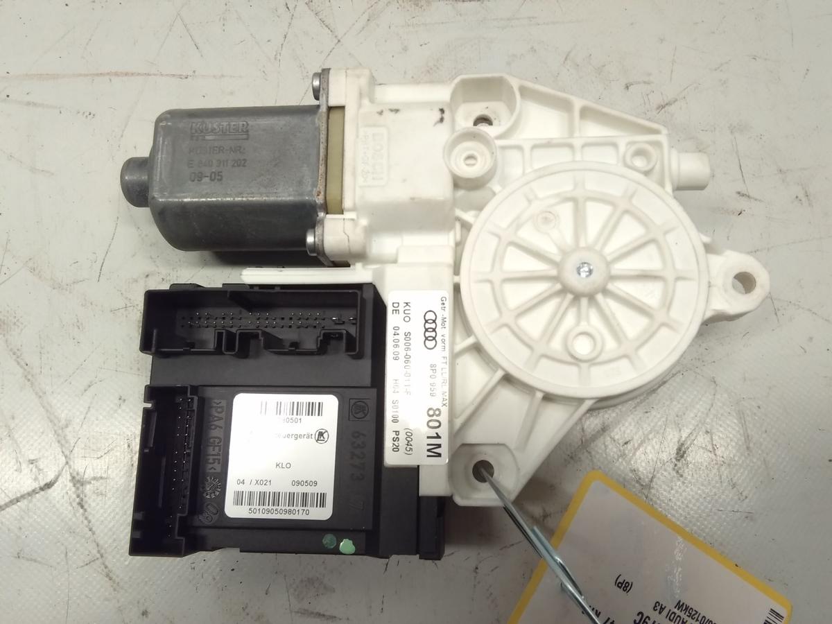 Audi A3 8P original Fensterhebermotor vorn links 8P0959801M Bj.2009