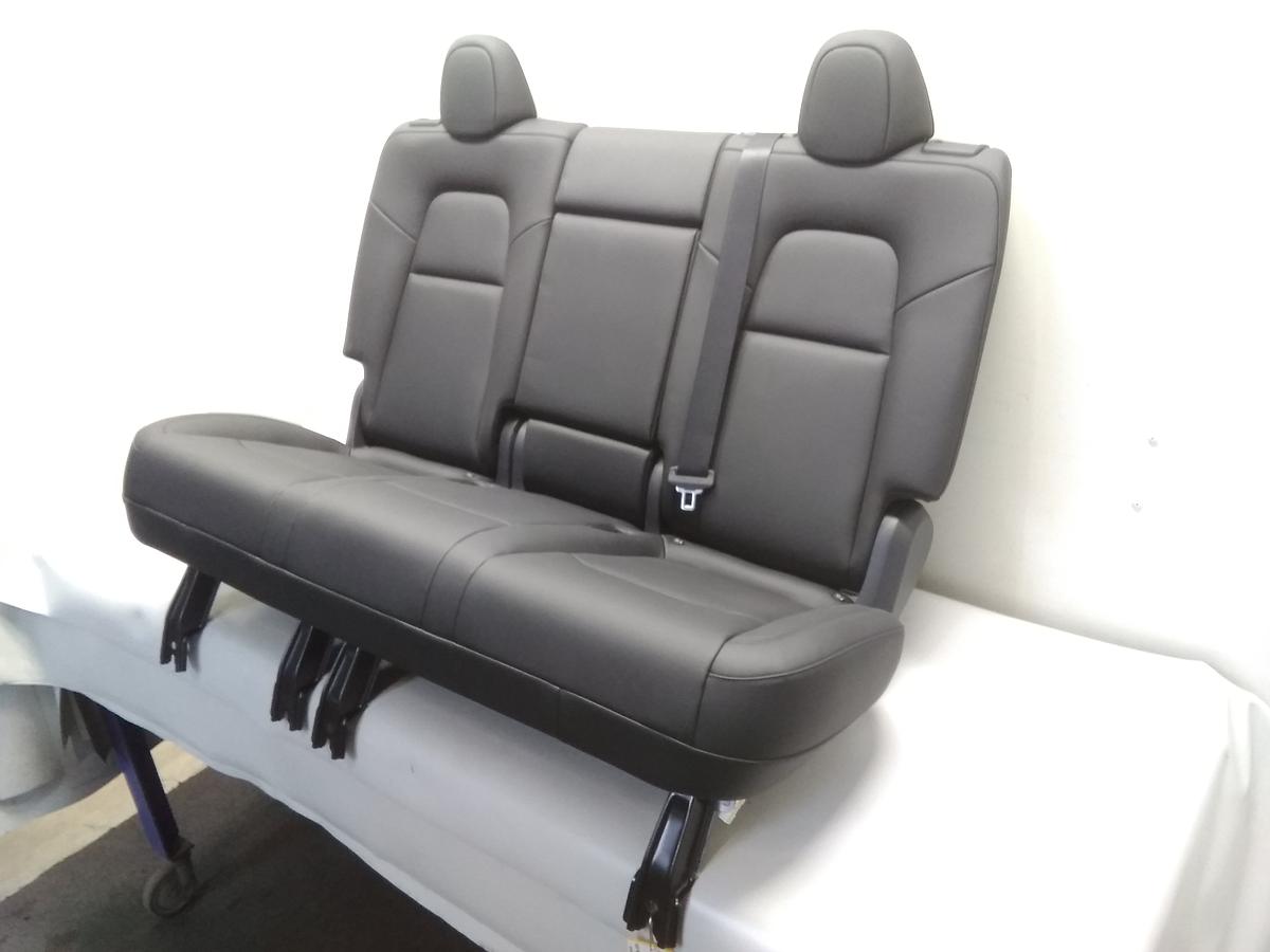 Tesla Model Y original Rücksitzbank Sitzbank hinten schwarz Pure Black