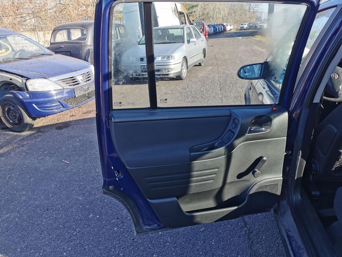 Opel Zafira A T&uuml;r Autot&uuml;r Rohbaut&uuml;r Fondt&uuml;r hinten links Z20Z Atlantikblau