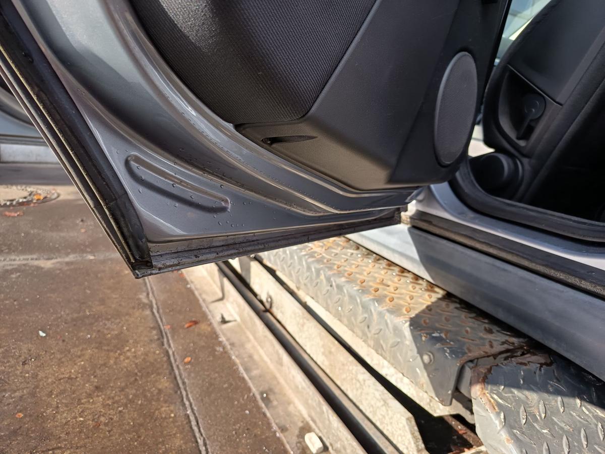 Opel Vectra C original Tür hinten links Fond Z163 Lichtsilber Bj 2004