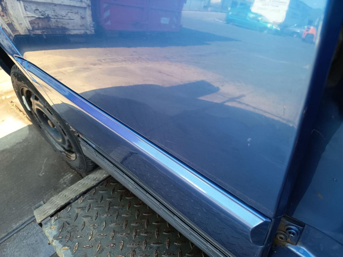 VW Vento 1HX original T&uuml;r hinten rechts Fond Beifahrerseite R5V Fjordblau Bj1996