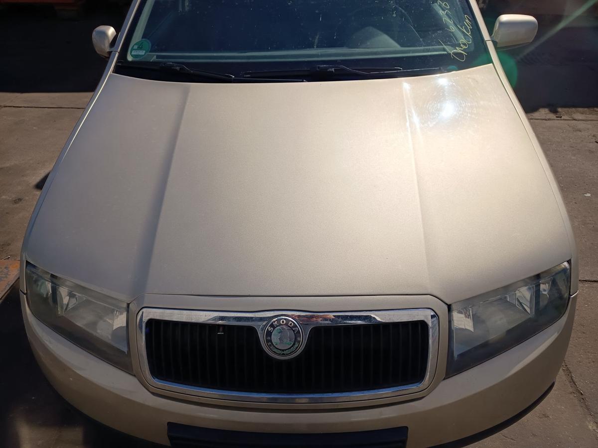 Skoda Fabia 6Y original Motorhaube Deckel vorne 9201 Sahara Beige Bj 2004