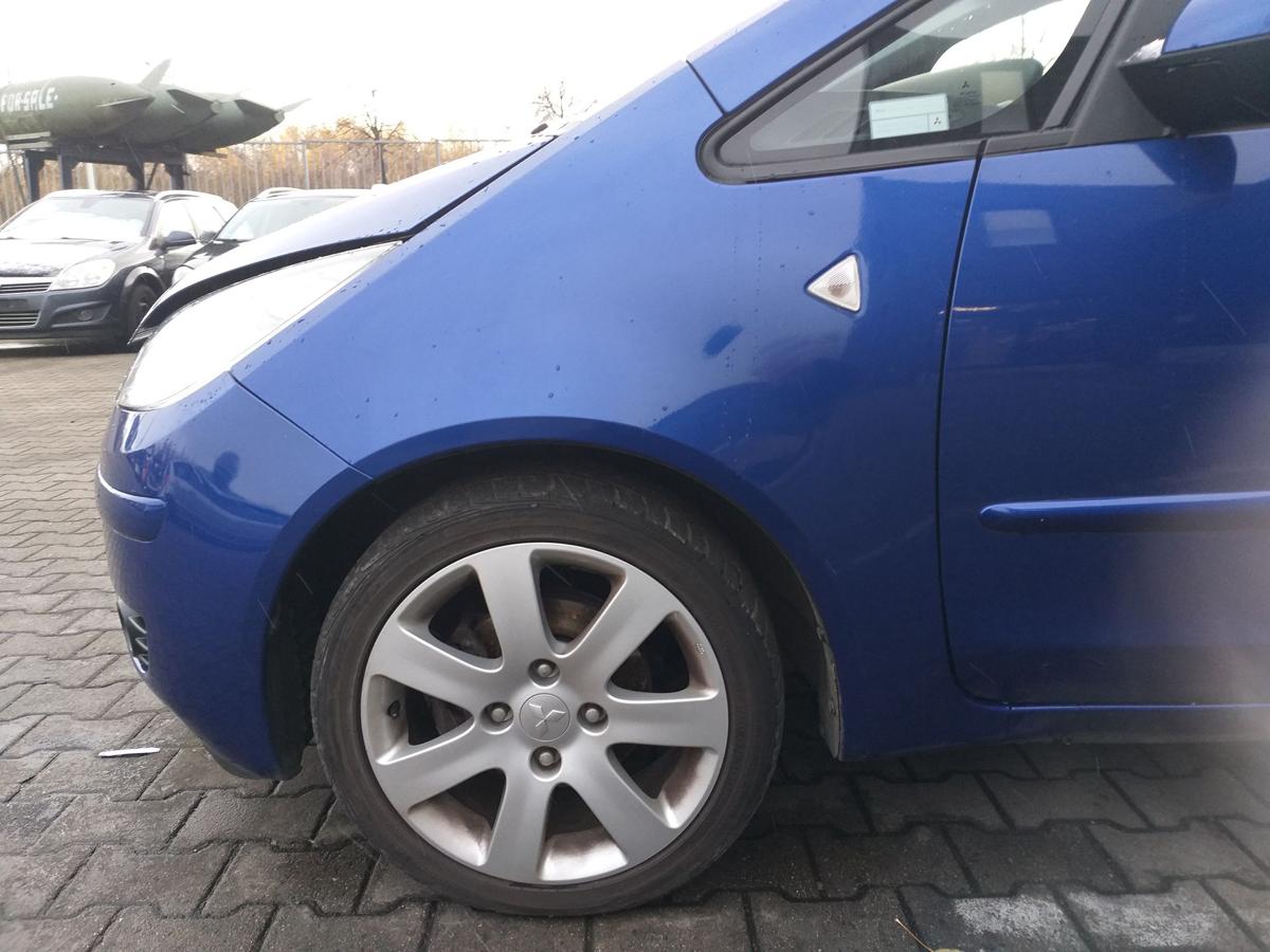 Mitsubishi Colt Z30 original Kotflügel vorn links Blaumetallic 08H 5-Türer Bj.2006