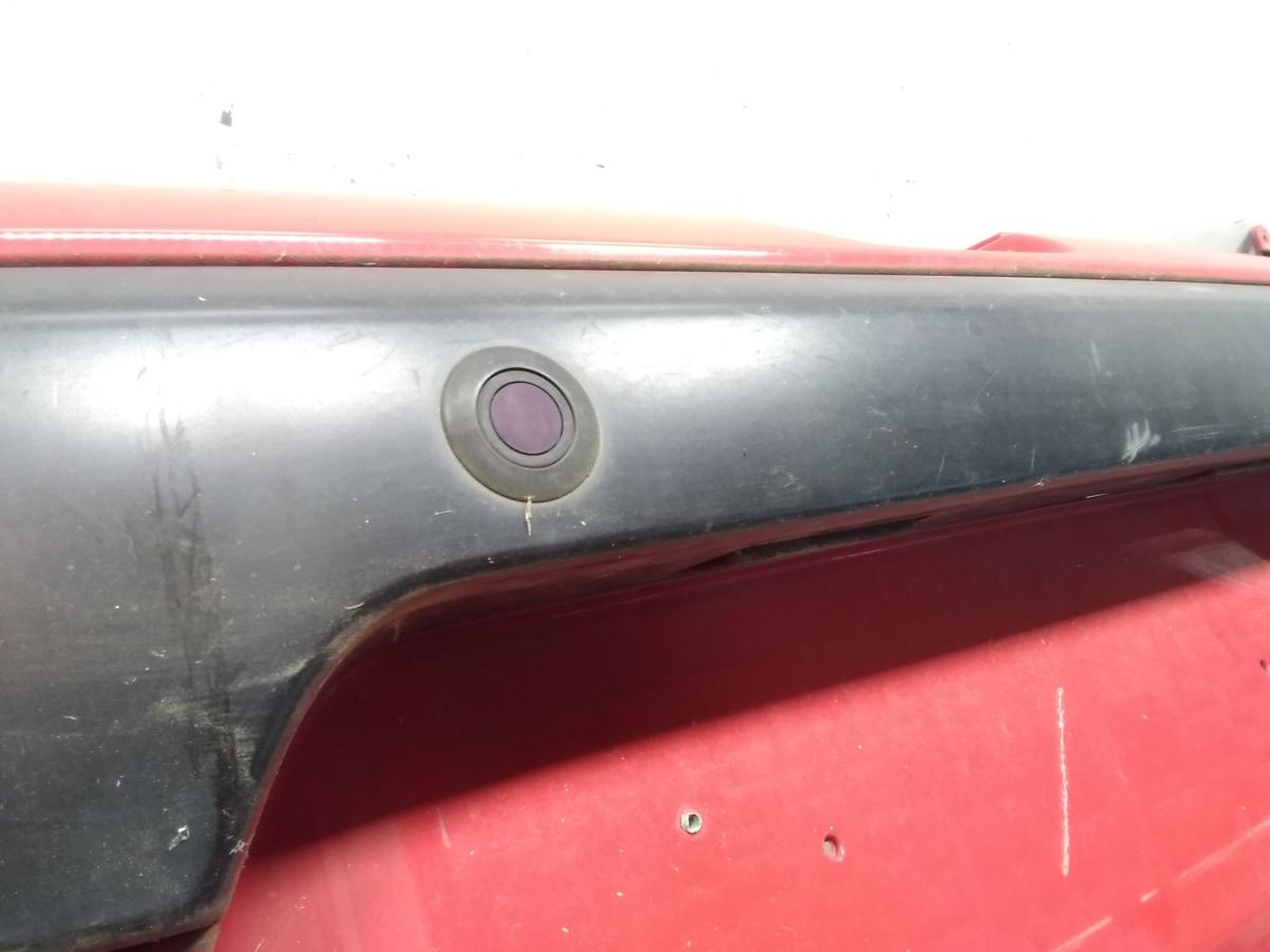 Peugeot 1007 original Stoßfänger Stoßstange hinten Sport rot mit PDC Bj.2005