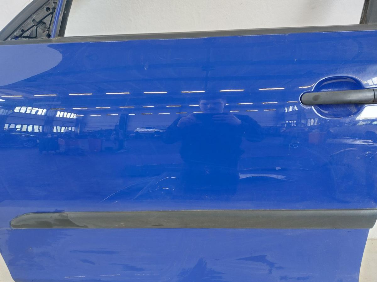 Skoda Fabia 2 Typ 5J T&uuml;r vorn links Fahrert&uuml;r LF5K Dynamic Blue