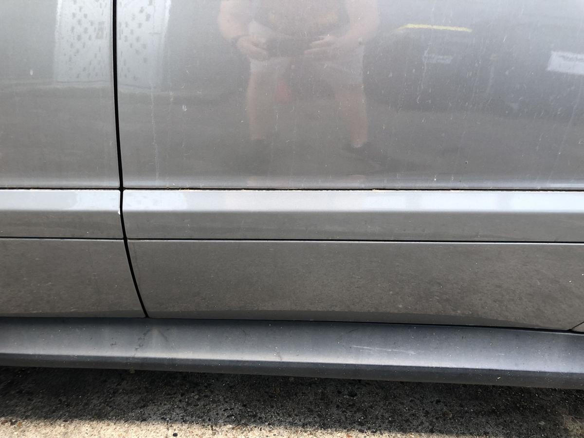 Mercedes B Klasse W245 Tür hinten links Fondtür im Rohbau 748 Kometgrau met