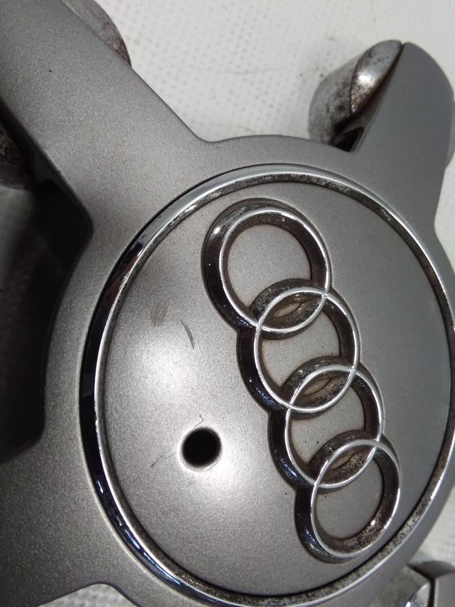 Original Satz Audi Nabenabdeckkappen Felgendeckel Nabendeckel grau 4F0601165N