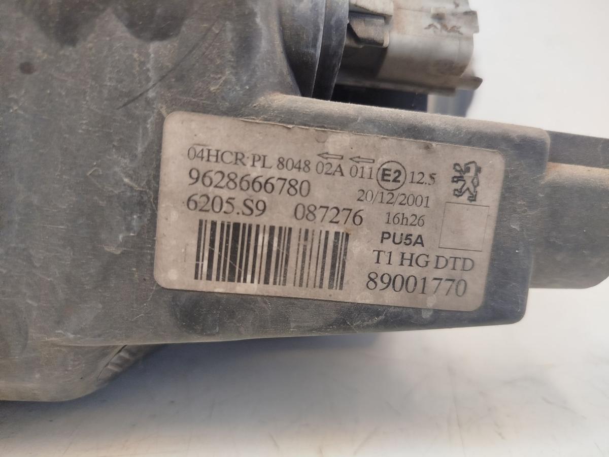 Peugeot 206 CC Scheinwerfer Hauptscheinwerfer Frontscheinwerfer vorn rechts