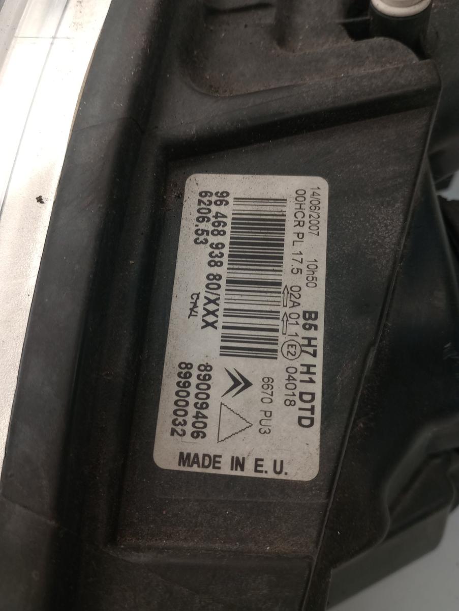 Citroen C4 orig Scheinwerfer rechts Halogen Beifahrerseite Bj 2004
