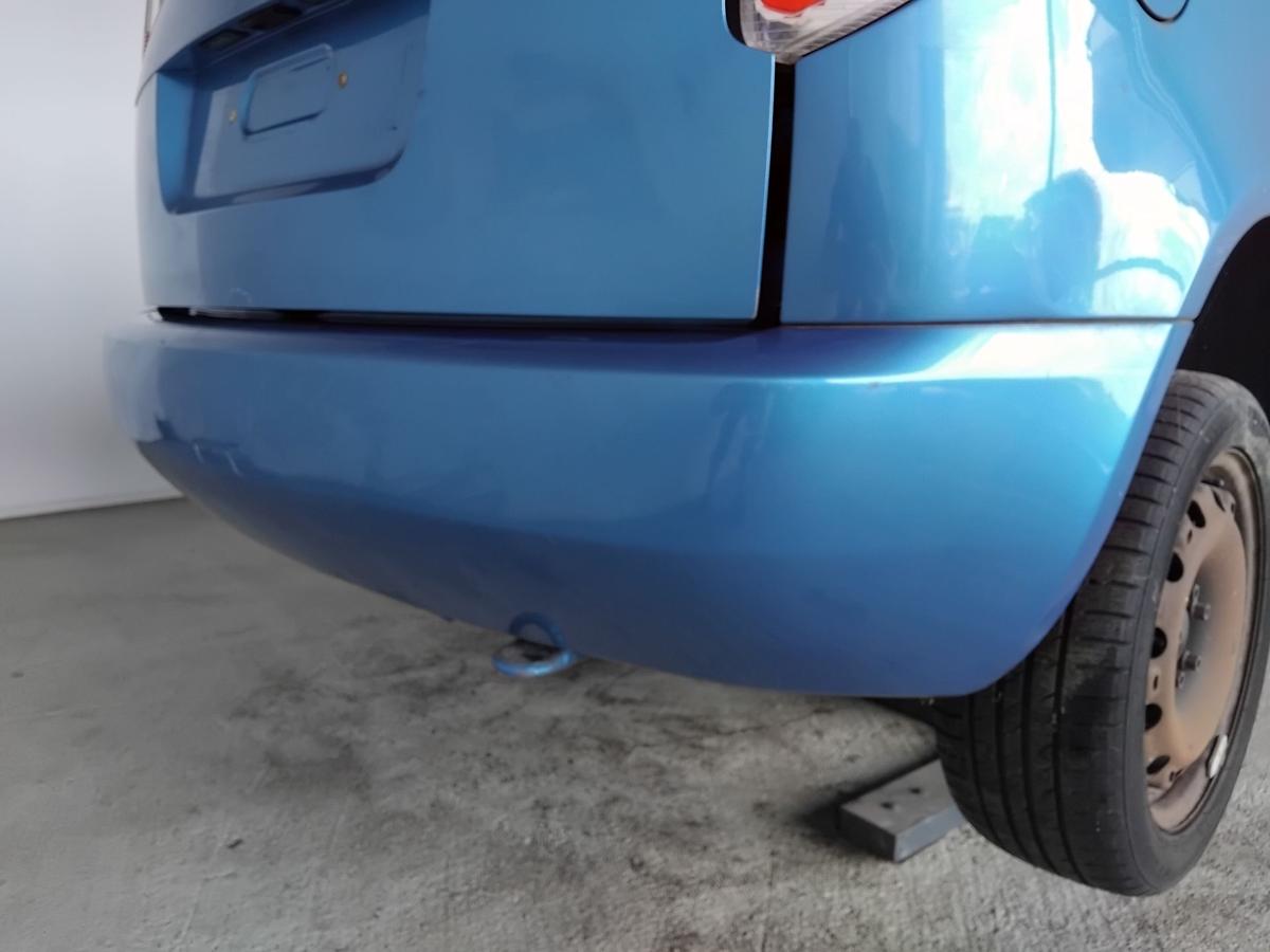 Skoda Roomster 5J original Stoßfänger Stoßstange hinten BJ2009 LF5S Indigoblaumetallic