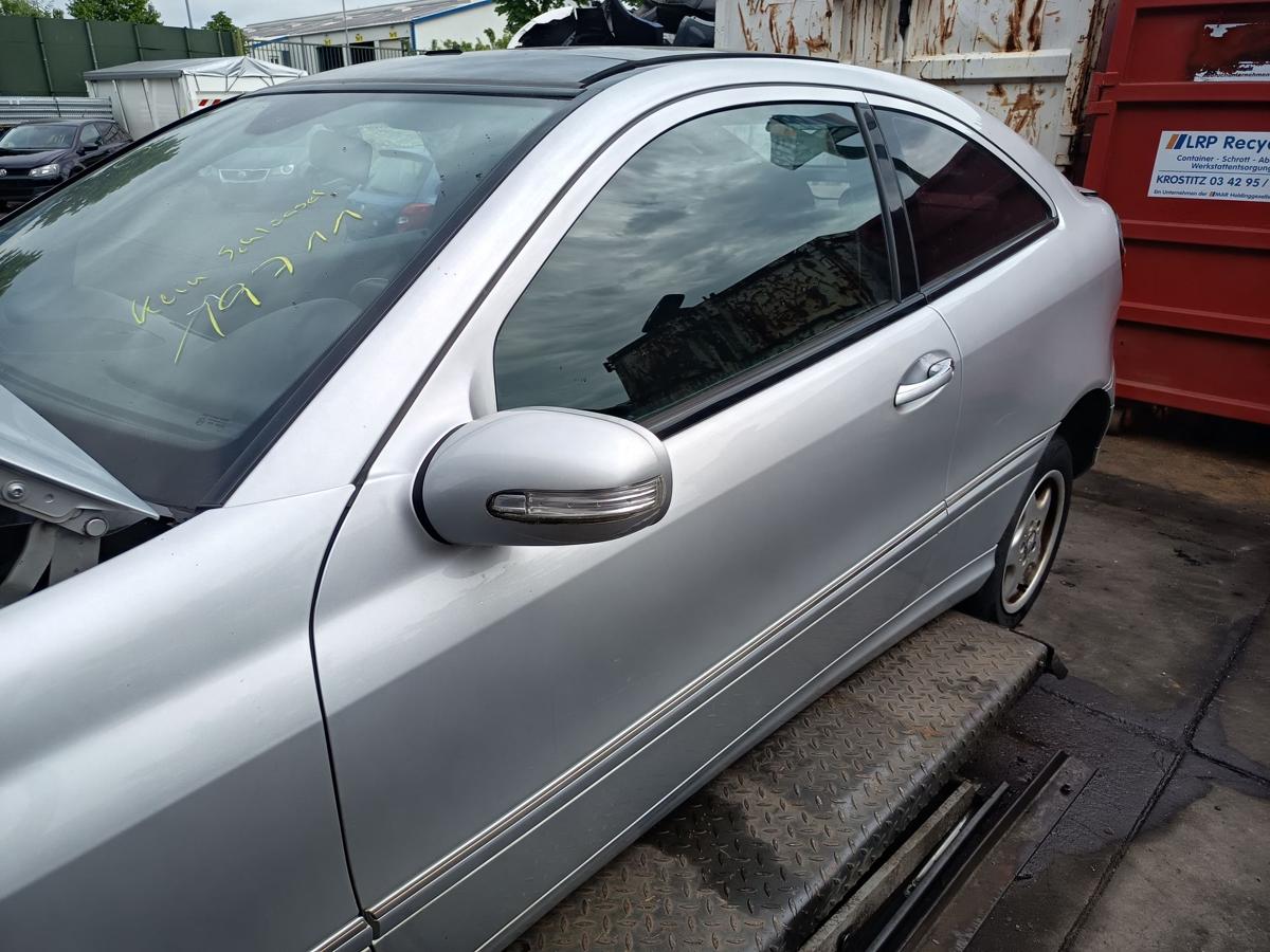 Mercedes CL203 original T&uuml;r links Fahrer 775 Iridiumsilber Bj 2006
