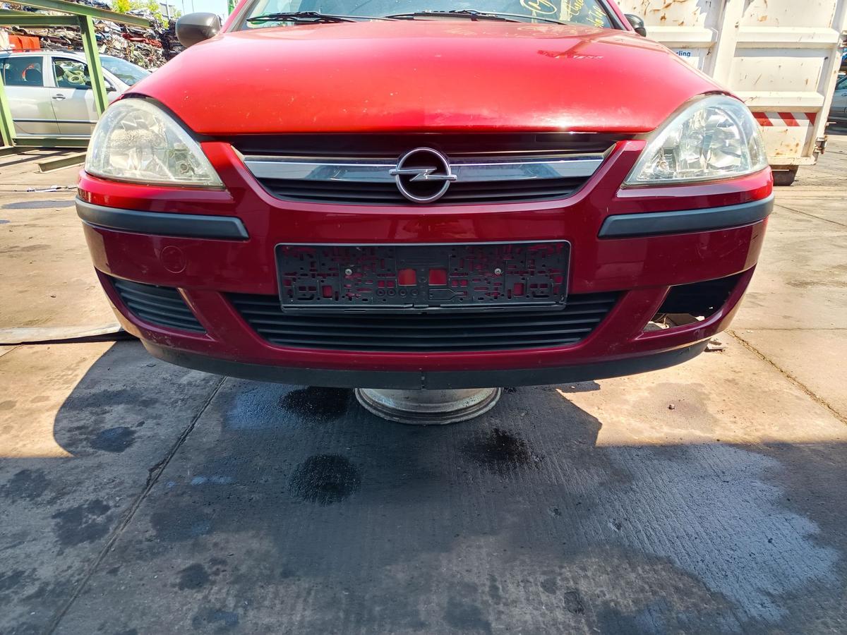 Opel Corsa C orig Stoßfänger Stoßstange vorn Z573 Tizianrot Bj 2004
