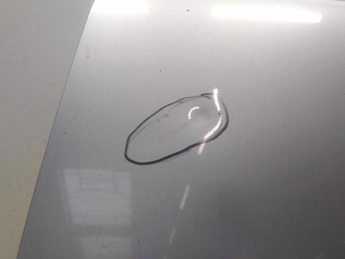 Nissan Micra 4 K13 Tür vorn links Fahrertür K23 brilliantsilbermetallic BJ2011