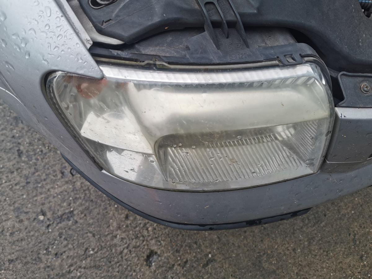 Fiat Panda 169 Scheinwerfer Hauptscheinwerfer Frontscheinwerfer vorn rechts trüb