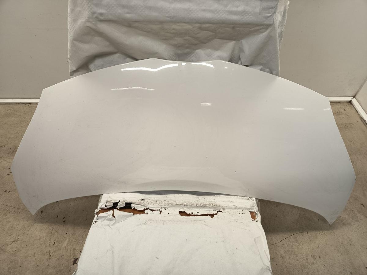 Toyota Aygo original Motorhaube 068 Pianosaweiss vor Facelift Bj 2007