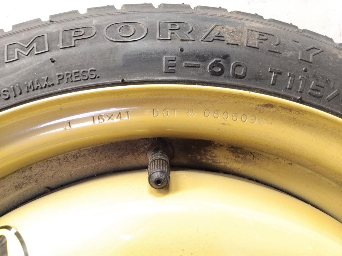 Mazda 3 BL original Notrad Ersatzrad 15 Zoll T115/70D15 90M unbenutzt BJ2009