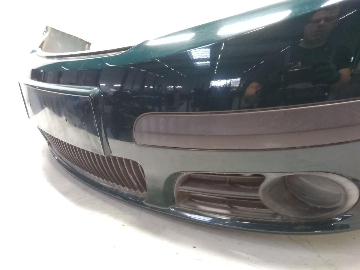 Skoda Fabia 6Y Facelift original Stoßstange Stoßfänger vorn petrolgrün Bj.2005