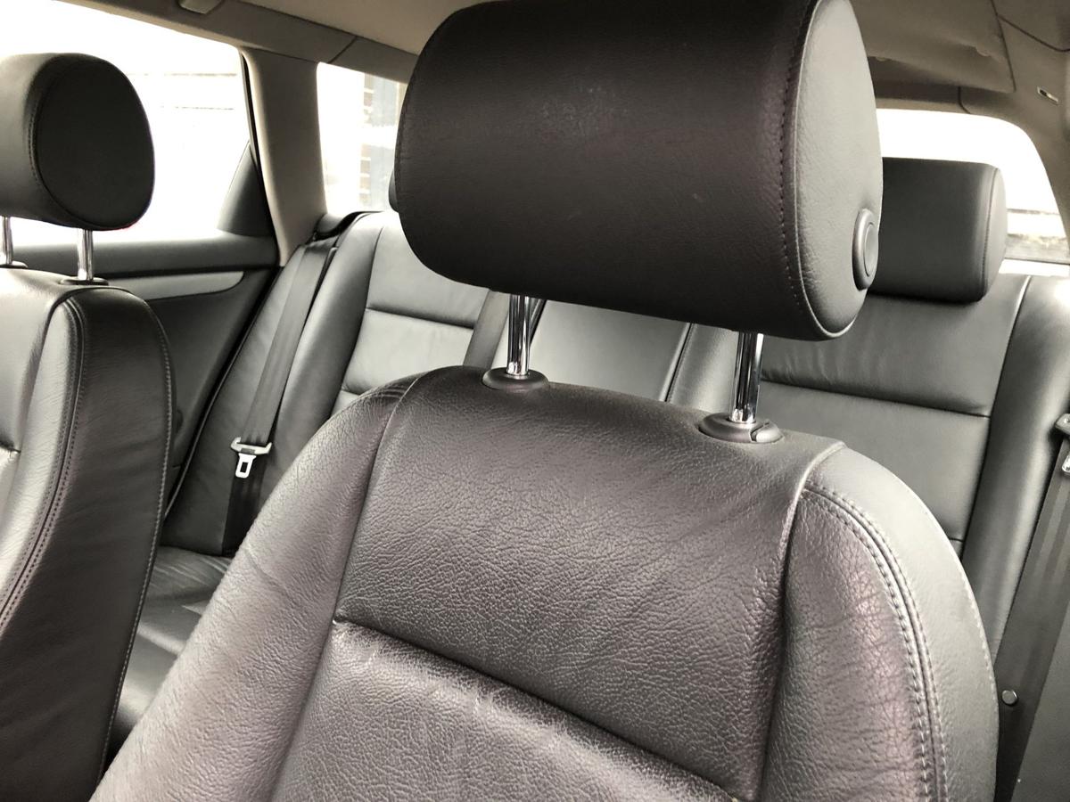 Audi A4 8E B6 Avant Lederausstattung Ledersitze schwarz Ledersitzausstattung