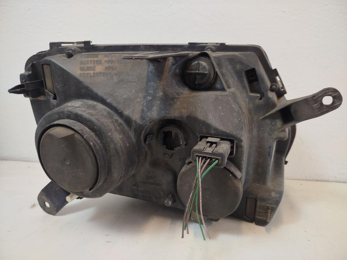Dacia Duster 1 Typ HS Scheinwerfer links Frontscheinwerfer schwarze Version OEM