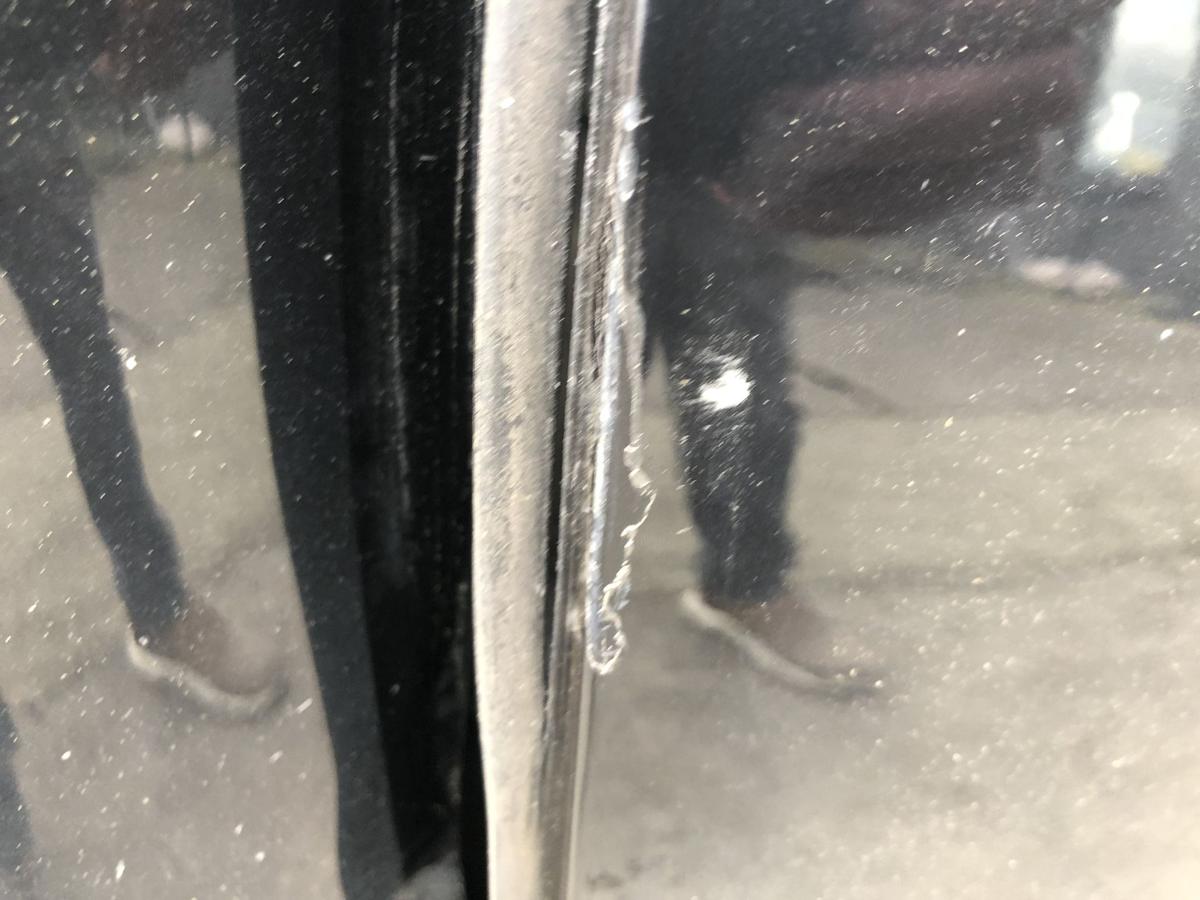 Peugeot 207CC Tür vorn links Fahrertür im Rohbau EXL Schwarz Obsidien Metallic