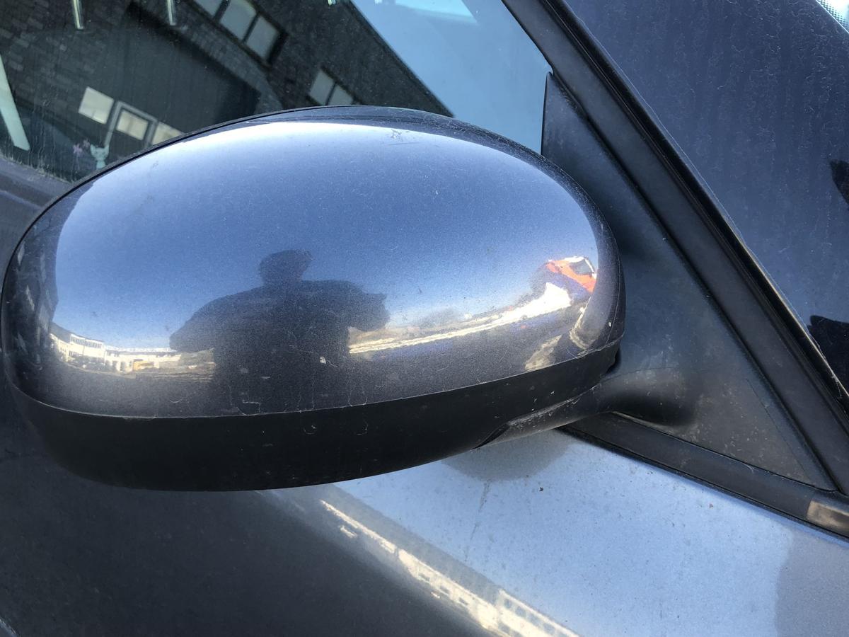 Skoda Fabia 5J Aussenspiegel rechts R&uuml;ckspiegel elektrisch LF8J Antracit Grey